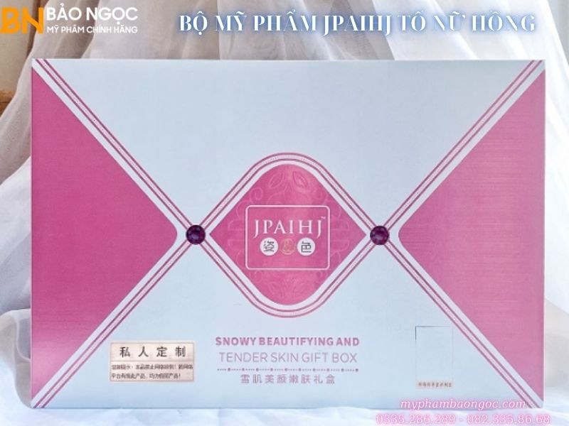 BỘ MỸ PHẨM JPAIHJ TỐ NỮ HỒNG 5IN1 MỜ NÁM TÀN NHANG TRẮNG DA